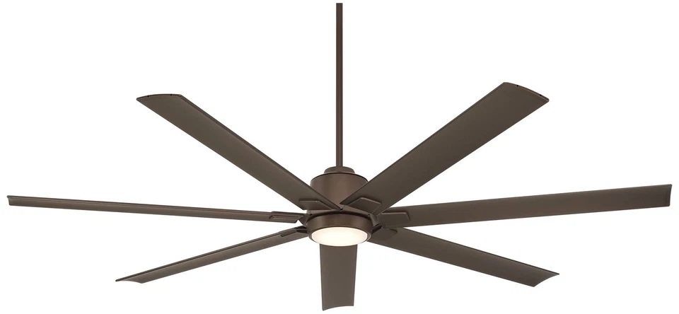 72" Casa Vieja Airbender Emperial Bronze LED Ceiling Fan with Remote - Image 2 of 4
