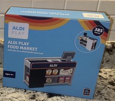 Aldi Play FOOD MARKET 385 Pieces Grocery New In Box RARE Building Blocks