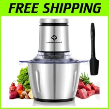 Mini Food Processor with Stainless Steel Blades