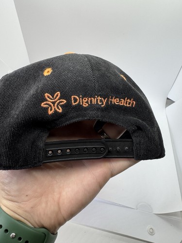 San Francisco Giants Corduroy Snapback Hat Dignity Health SGA Promo Cap MLB - Picture 4 of 9