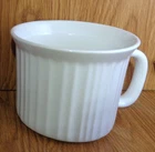 Corning French White Stoneware 18 Oz Soup Mug