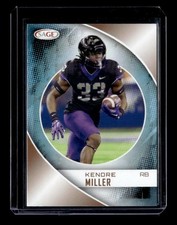 Kendre Miller 2023 Sage GOLD #153 TCU Horned Frogs FOOTBALL ROOKIE 1ST RC
