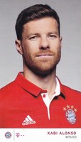 Xabi Alonso Fc Bayern MüNchen Autogrammkarte 2016/2017 Faksimile #FP435
