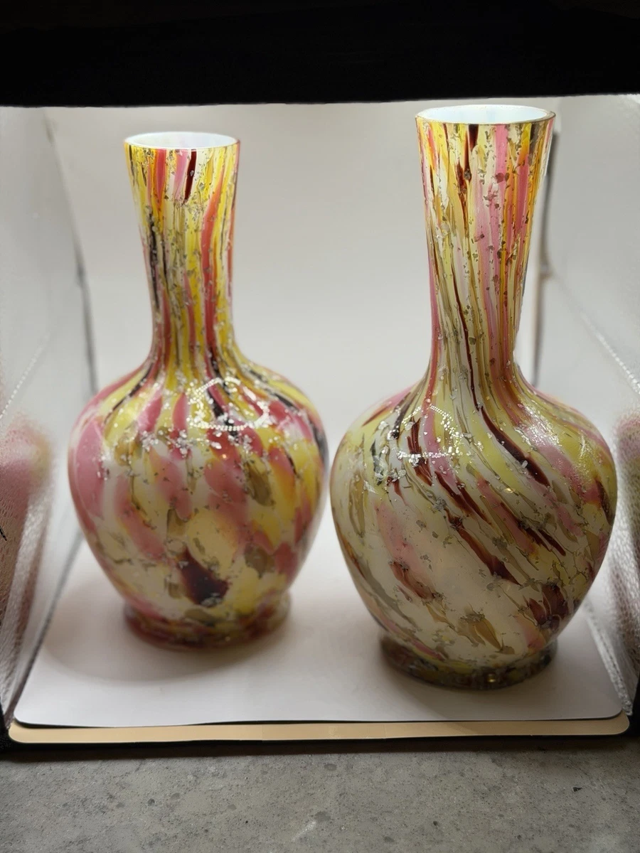 mid century glass vase products for sale | eBay