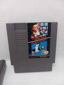 Nintendo NES Super Mario Bros Duck Hunt Game Bundle with Zapper Gun