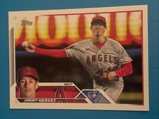 Jimmy Herget 2023 Topps #254 Los Angeles Angels
