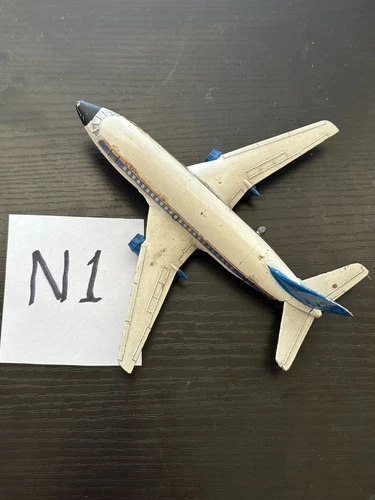 Vintage Dinky Toys No. 717 Boeing 737 Diecast Model Airplane, England