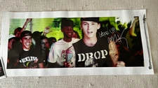 MGK Machine Gun Kelly Wild Boy Poster Hand Signed, Lace Up Era, Ready to Frame