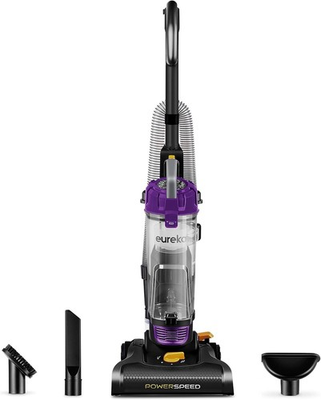 #ad Eureka NEU182B PowerSpeed Bagless Upright Vacuum Cleaner Purple Lightweight $149.99