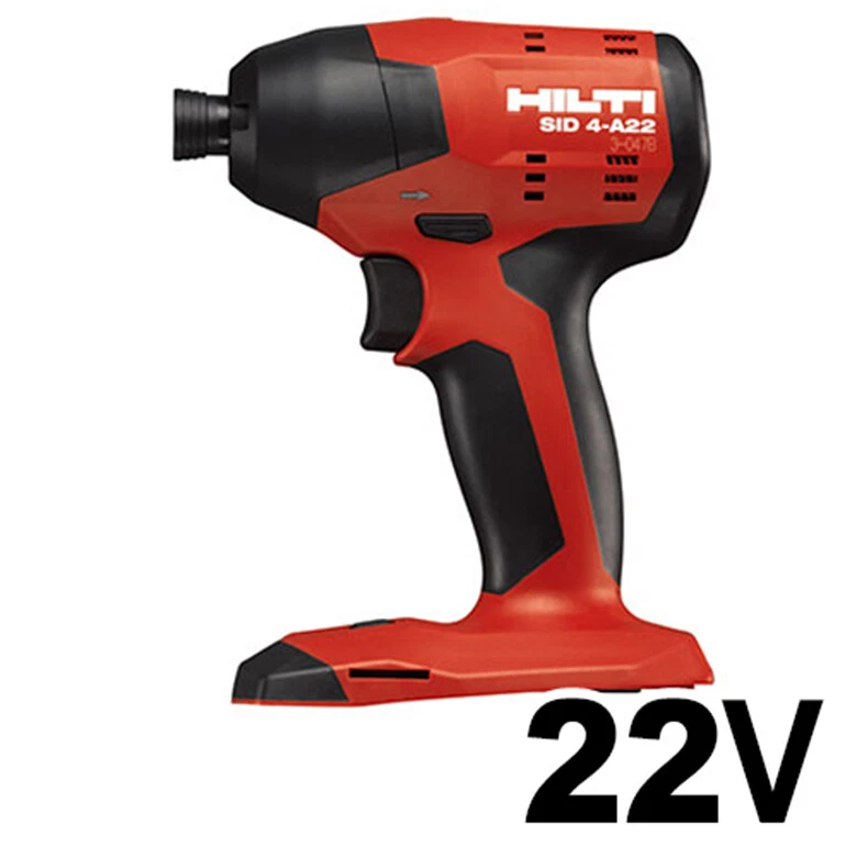 Hilti 22 Volt Lithium Ion 1 4 Hex Cordless SID 4 A22 Impact Driver
