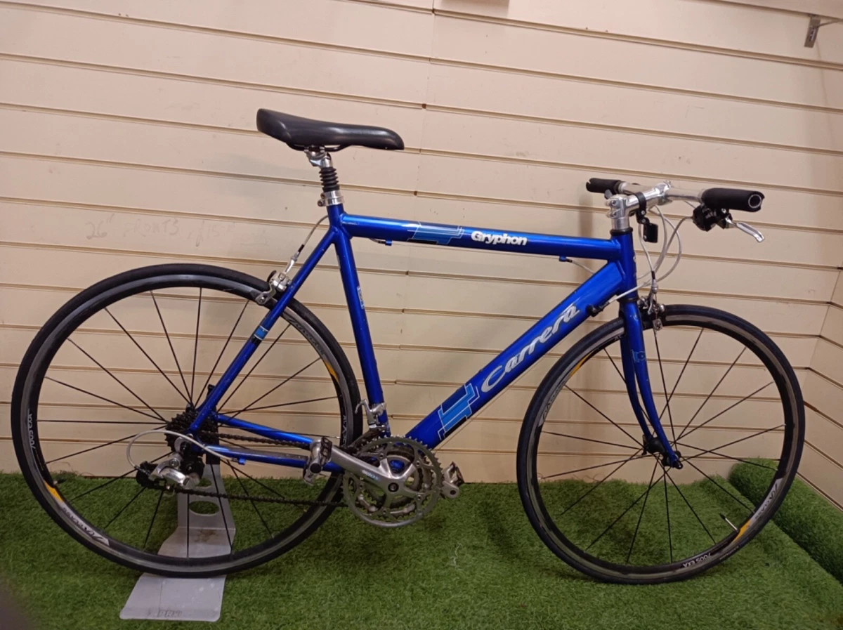 Carrera gryphon hybrid bike flat bar road bike 700 wheels 20 aluminium frame