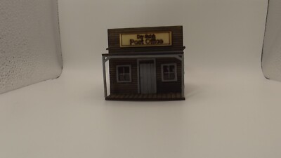 H.O. Scale Old West Post Office Kit Laser Cut LCOW#14