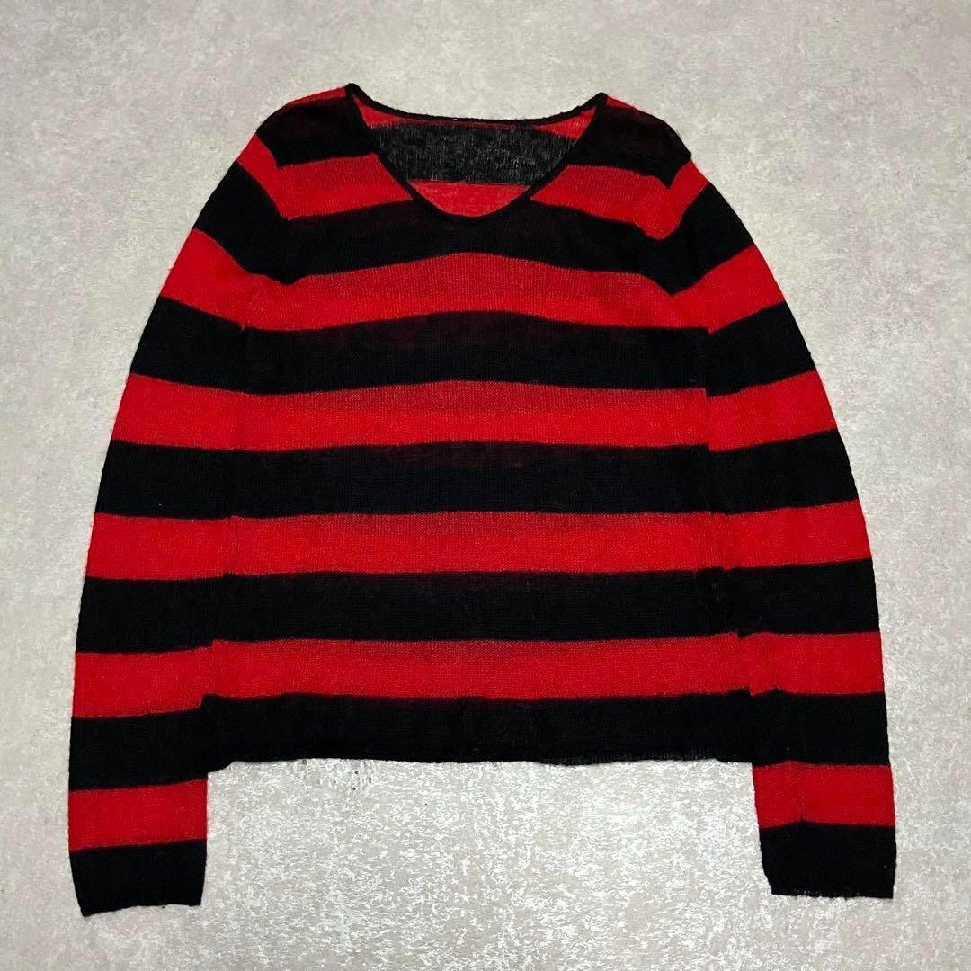 Vintage Mohair Grunge Punk Knit Sweater Y2K Style Vintage Mohair Grunge Punk Knit Sweater Y2K Style