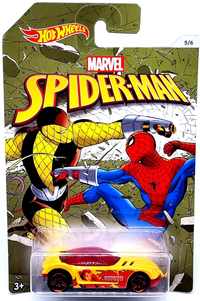Hot Wheels Marvel Spider-Man DVD14 Auto / Car Golden Arrow 5/6