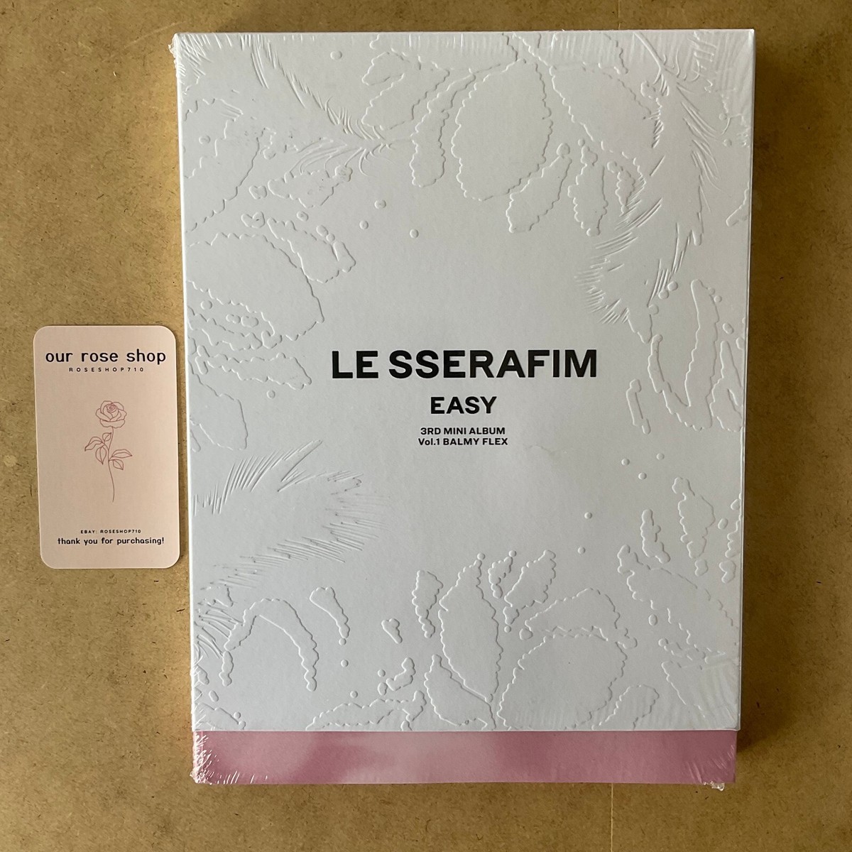 NEW & SEALED] LE SSERAFIM Easy 3rd Mini Album Vol. 1, 2, 3