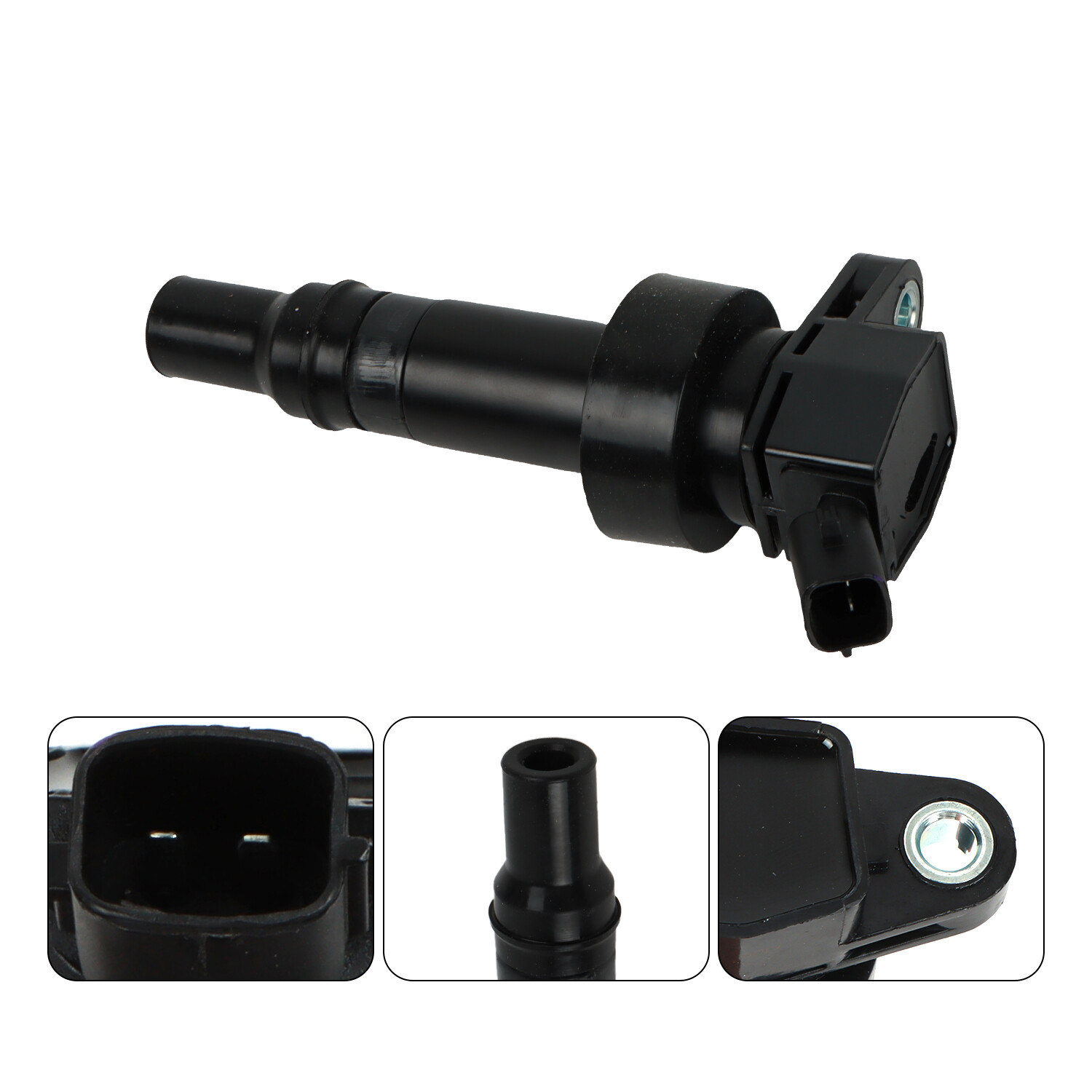 4PCS Ignition Coils + Iridium Spark Plugs For 20122019 Kia Rio Soul 1