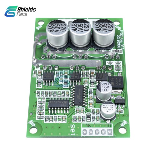 12V-36 500W DC Brushless Motor PWM Control Controller Balanced BLDC Driver Board - Picture 2 of 8