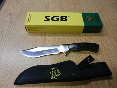 サム NIB Puma 6818100M SGB Nomad Fixed Blade Knife W/ Box Micarta