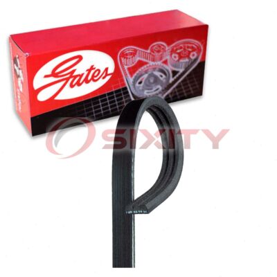 Gates Stretch Fit Micro-V Water Pump Serpentine Belt for 2006 Lincoln Zephyr ja