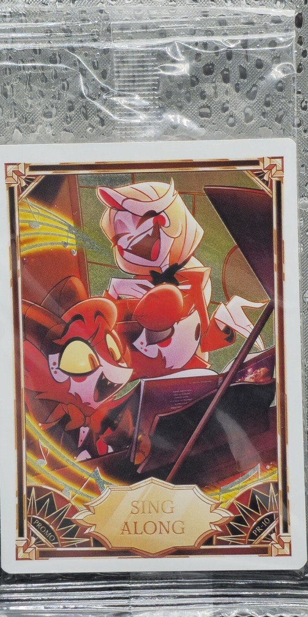 【新品 未開封】ハズビンホテル プロモ カード PR-10 SING ALONG Hazbin Hotel Sing Along Promo | eBay