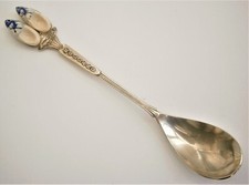 ST791) Vintage Holland Niederlande Keramik Clogs Schuhe Souvenir Sammler Löffel