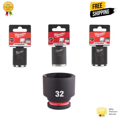 Milwaukee 1/2'' Shockwave Schlagschrauber-Steckschlüssel
