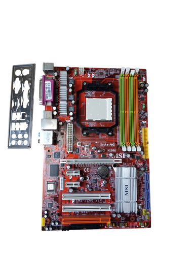 Motherboard MSI K9N Neo MS 7260 Socket AM2 With I/O Shield TESTED