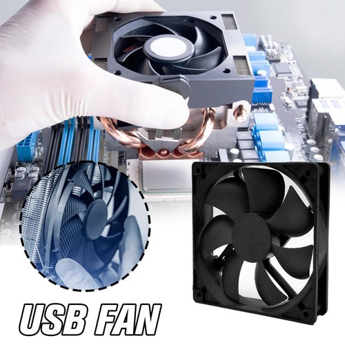 NOWY WENTYLATOR USB 5V do PC Obudowa komputera Chłodzenie Chłodzenie Wentylator-