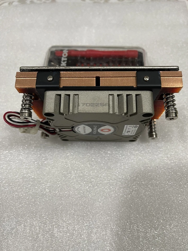 Dynatron Top Motor A48G AMD 939 AM2 AM3 FM2 Low Profile 1U COPPER CPU Cooler Fan - Image 3 of 4