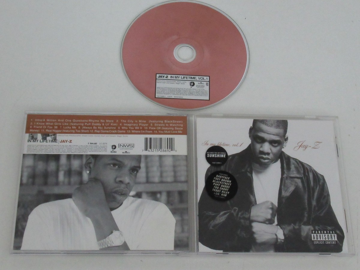 Studio Album Jay Z Vol Jay-Z Volume 1: In My Lifetime LP Urban