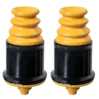 2X Unigom StoßDäMpferpuffer Hinterachse FüR Fiat Panda 169 1.2 Natural Power