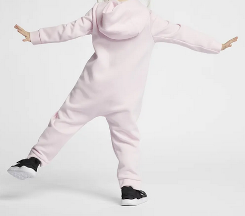 Nike Baby Girls 0-9M Tech Fleece Coverall - Picture 3 of 16