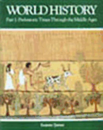 Janus World History World History Prehistoric Times Through The Middle Ages Pt 1 Hardcover