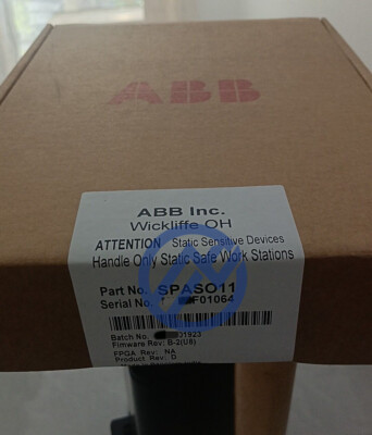 Brand new SPASO11 ABB Bailey module expedited express DHL