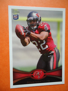 Doug Martin - 2012 Topps RC Football card #204 - Tampa Bay Buccaneers -  RB