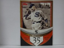 2007 Topps The Streak Before the Streak Joe DiMaggio #JDSF35 HOF