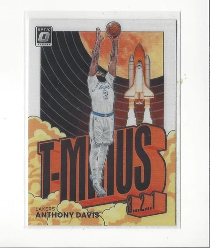 2021-22 Donruss Optic T-Minus 3...2...1... #4 Anthony Davis Lakers