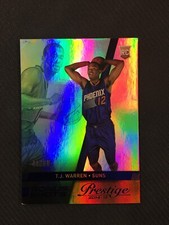 2014-15 Panini Prestige #173 TJ Warren Rookie Blue Parallel /99 Phoenix Suns