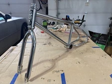 1987 Mongoose Frame And Fork 20” Vintage Old School Bmx