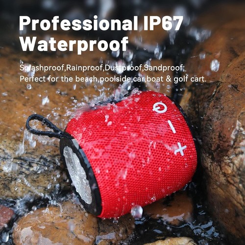 Portable 5.2 Bluetooth Speaker 360 HD Surrounding Sound IPX7 Waterproof Speaker - Picture 5 of 19