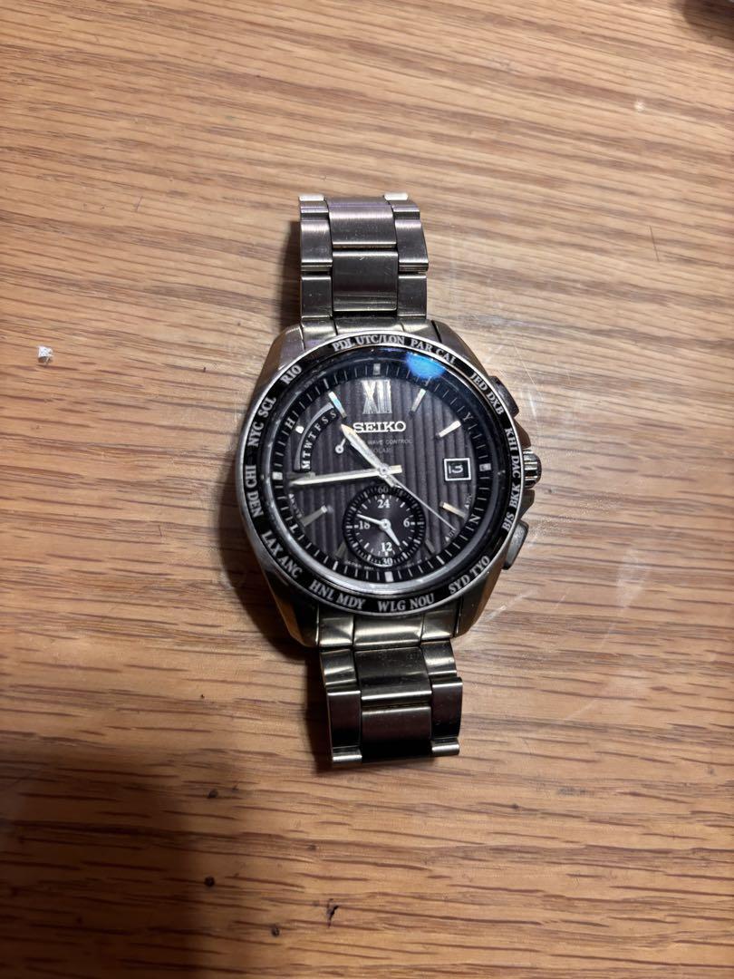 Seiko 8B54-0AW0 Solar Stainless Steel Watch SK1113 | eBay