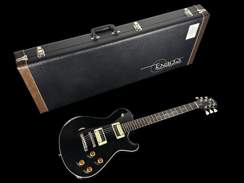 2025 KNAGGS ERIC STECKEL SIGNATURE KENAI T/S ~ AGED BLACK w CREME BINDING - Picture 11 of 12