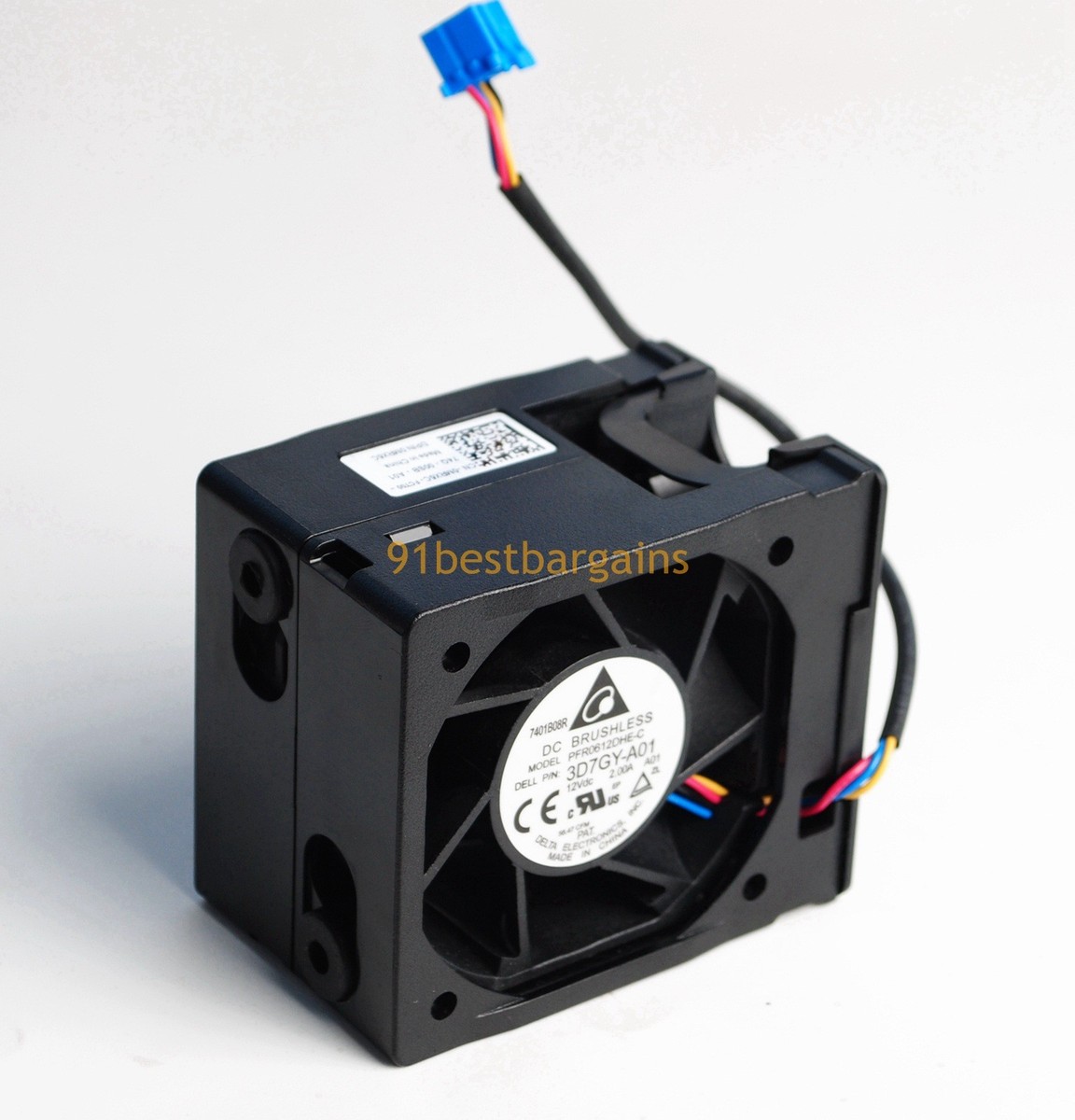 3D7GY TYWNJ MRX6C OEM for Dell PowerEdge R530 Server Cooling Fan 