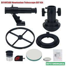 D114F500 Newtonian Telescope DIY Kit Newtonian Reflector Telescope Parts ot25
