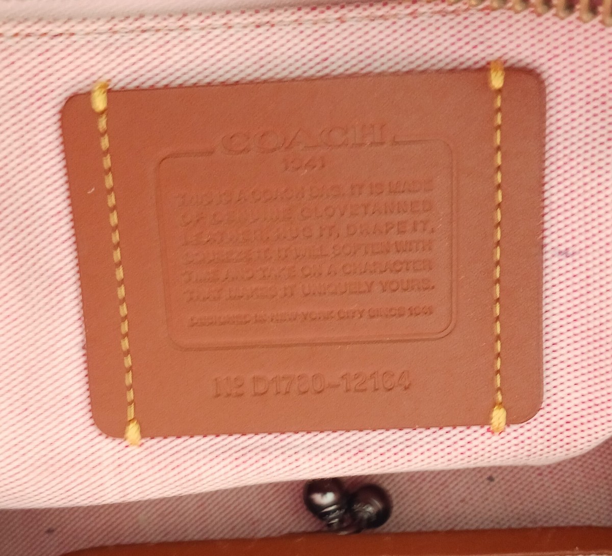 Coach 1941 Rogue 30 Oxblood 12164 Rivet Triple Compartment