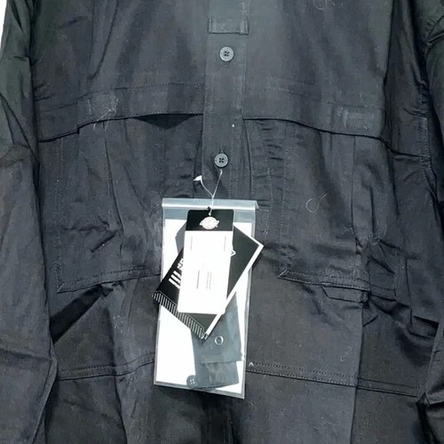 Dickies Men's Tactical Long Sleeve Shirt Regular Black LL950BK NWT Size M - Picture 3 of 8