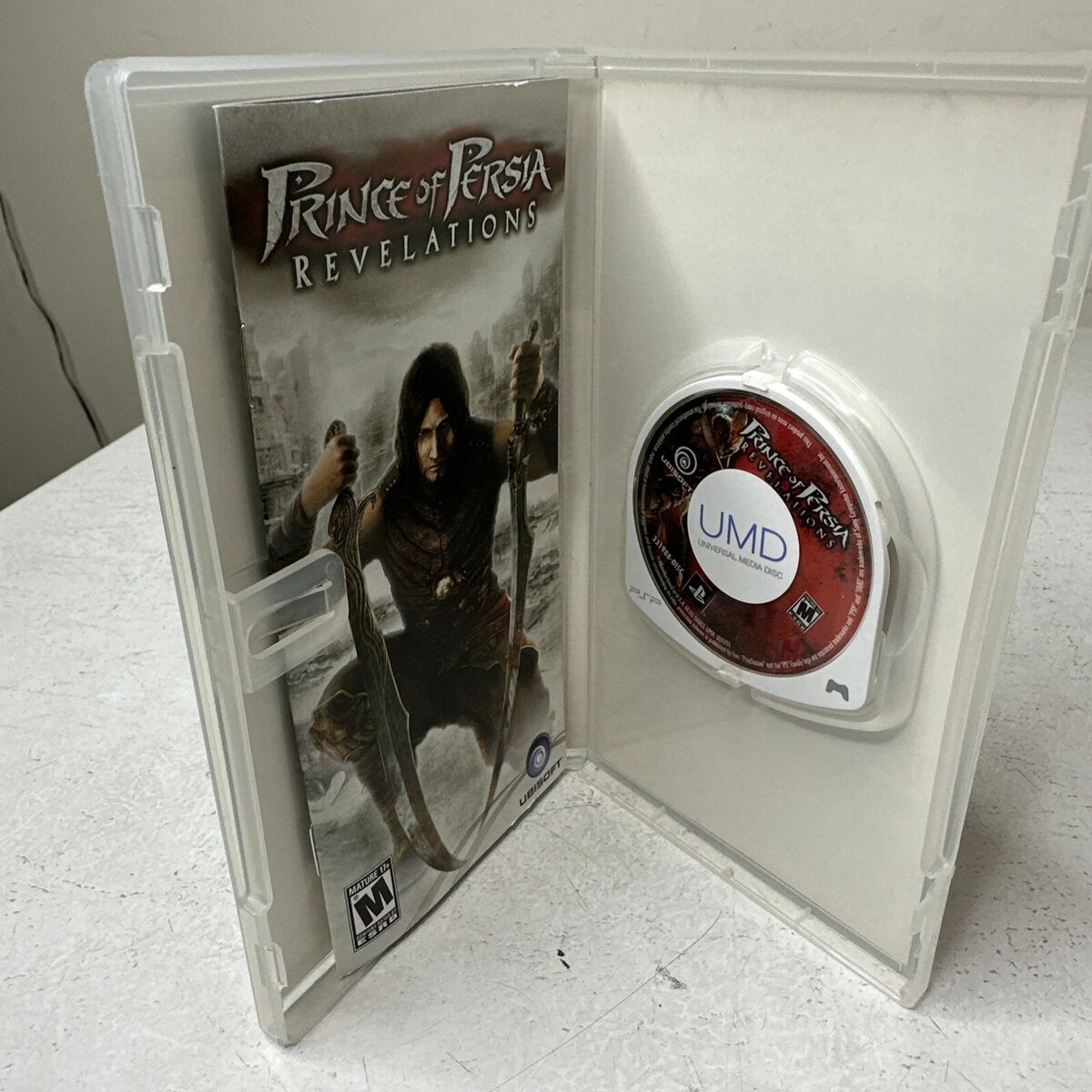 Prince of Persia Revelations PlayStation Portable PSP Game, Case, Manual