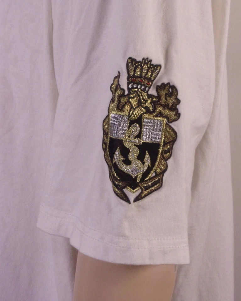 vintage 00s Y2K rare COOGI Australia Anchor T-Shirt Rap Hip Hop Designer 4XL - Image 4 of 4