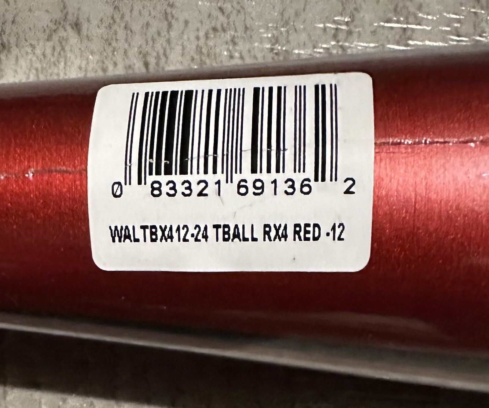 Rawlings Rx4 Tee Ball Bat in Wrapper 24 Inch 12 Drop for sale 