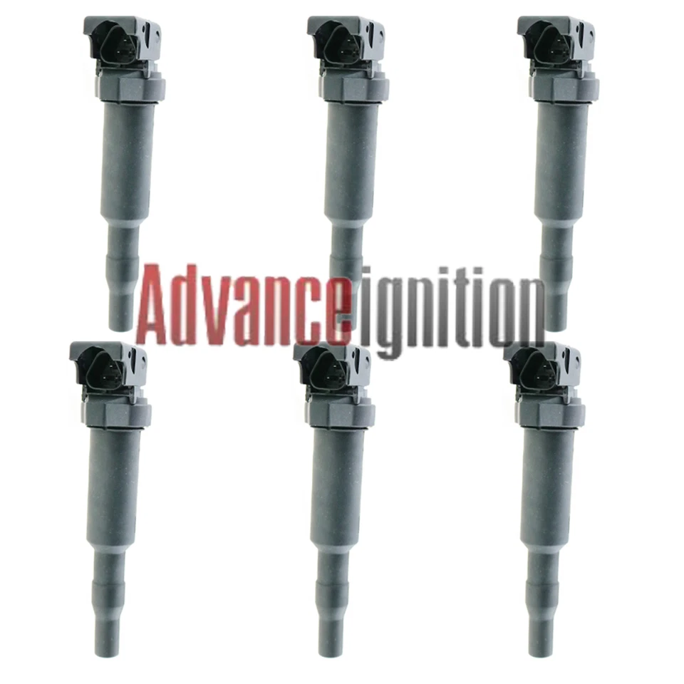6PC IGNITION COIL EBM592 FOR 09-15 BMW 740Li F02 N54 3.0T - Image 2 of 4